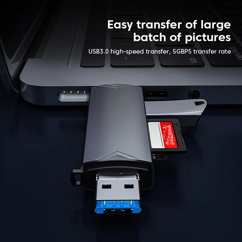 6 in1 Kartenleser USB Stick USB-C Speicherstick Memorystick Universal Adapter