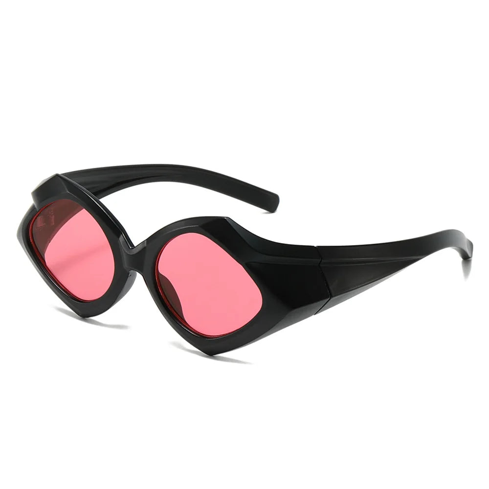 Occhiali da sole ovali oversize per donna e uomo Fotocromatici Polarizzati UV400