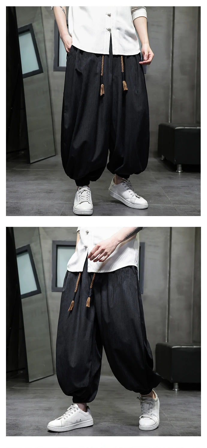 Männer Hose Haremshosen Pumphosen Pluderhosen Hosenrock Herrenrock Kilt Jogger