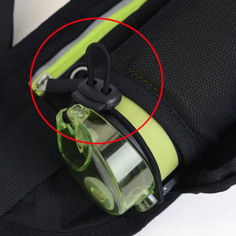 Laufen Gürtel Ohne Wasserflasche Taille Pack Reißverschlusstasche Bauch Tasche