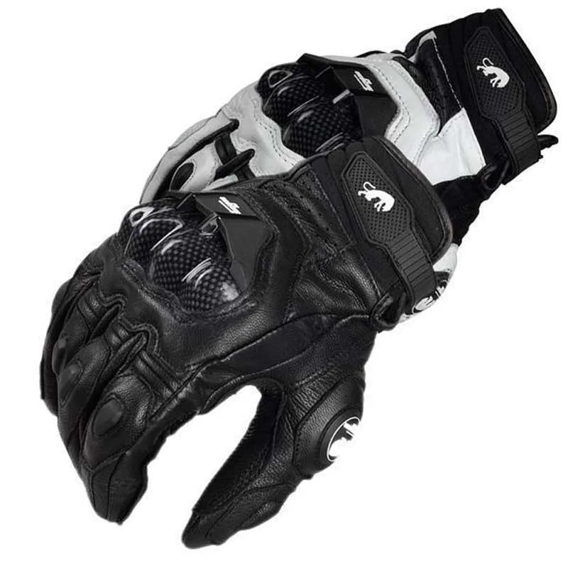 Motorradhandschuhe mit Knöchelprotektor Herren Motorrad Handschuhe Touchscreen