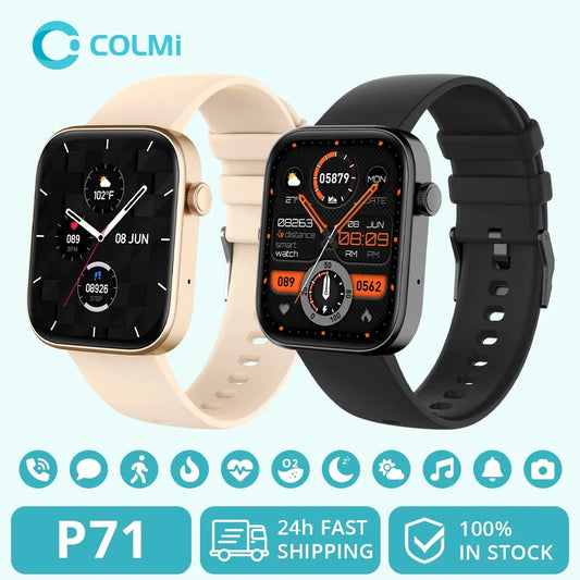 Frauen Smart Watch Männer Farbdisplay Full Touch Fitness Tracker Bluetooth Damen