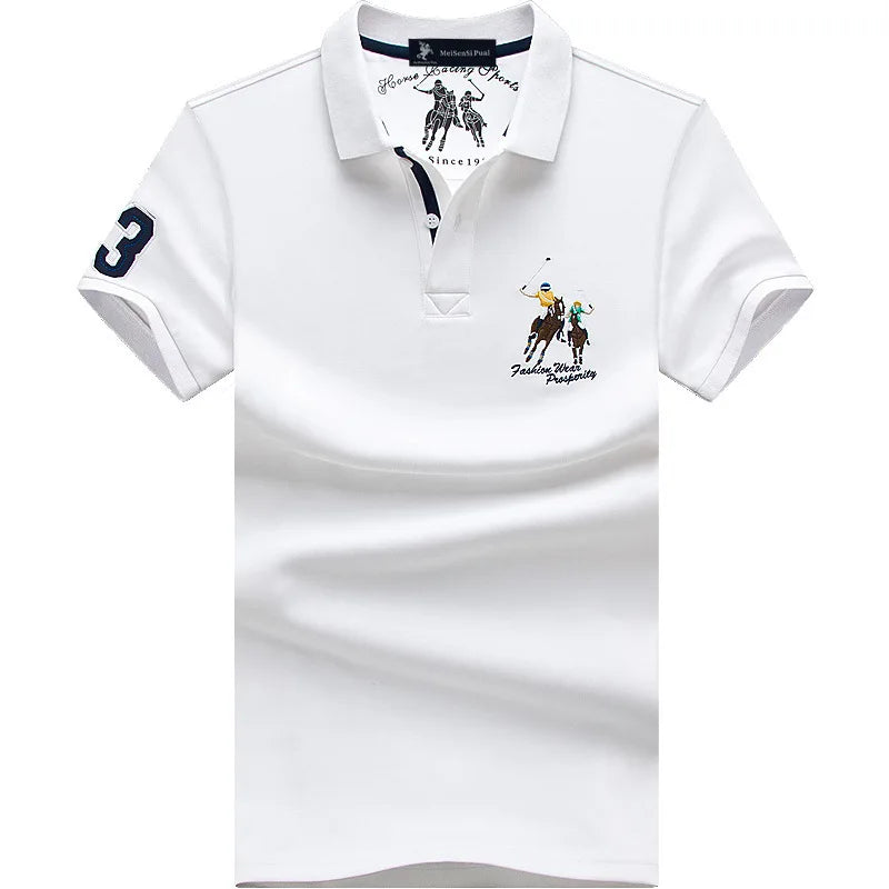 Herren Poloshirt POLO Shirt T-Shirt Kurzarm Hemd Polohemd Fashion Top