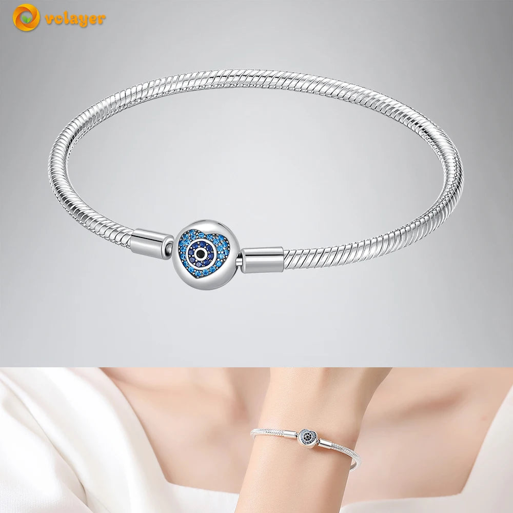 Bettelarmband Sammelarmband aus 925er Silber Sterlingsilber Charms Armband Damen
