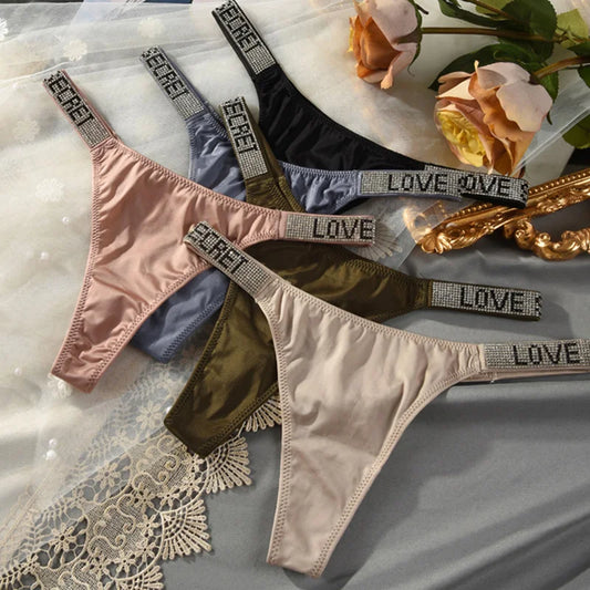 Frauen String Tanga Höschen Sexy Schlüpfer Slip Dessous Unterwäsche Panties