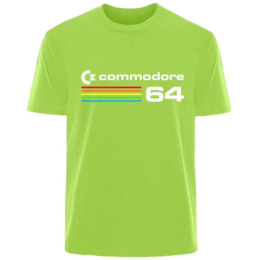 Fashion Herren Commodore 64 T-Shirt Rundhals Unisex Sommer Streetwear Tank Top
