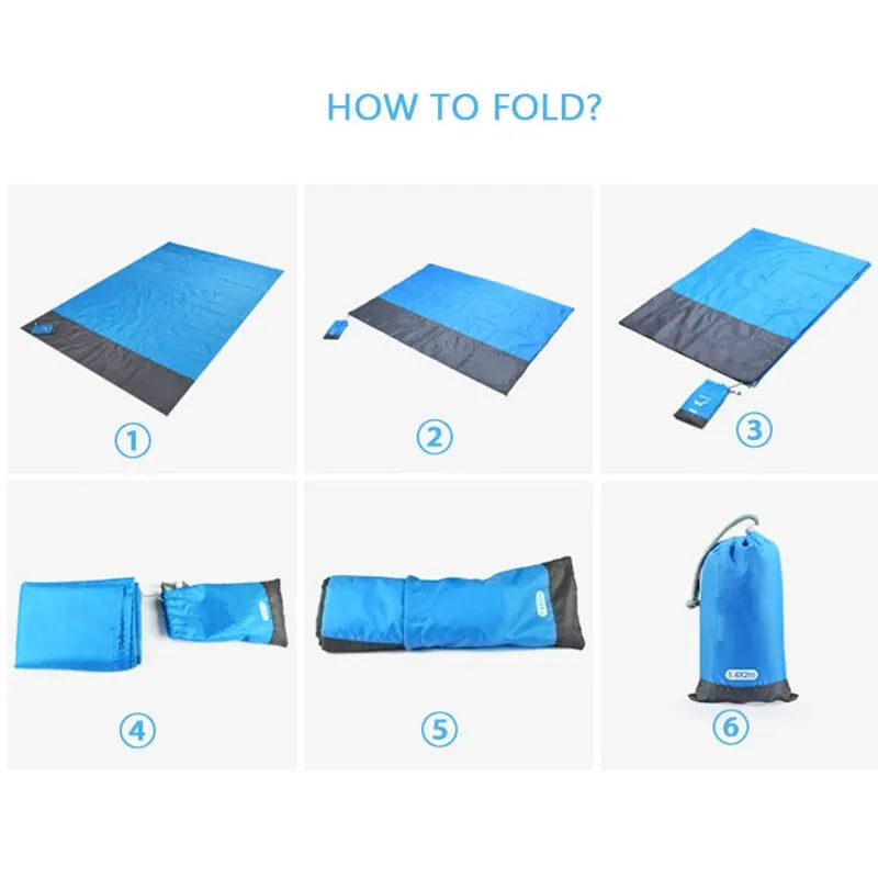Picknickdecke Strandmatte Stranddecke Campingmatte Matte Decke Strandlaken