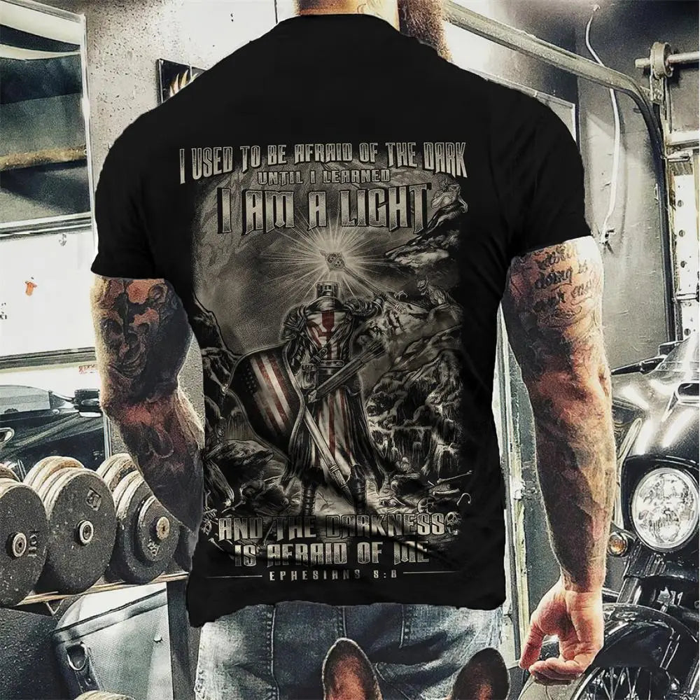 Herren Fashion Vintage 3D T-Shirt Rundhals Unisex Sommer Sparta Streetwear
