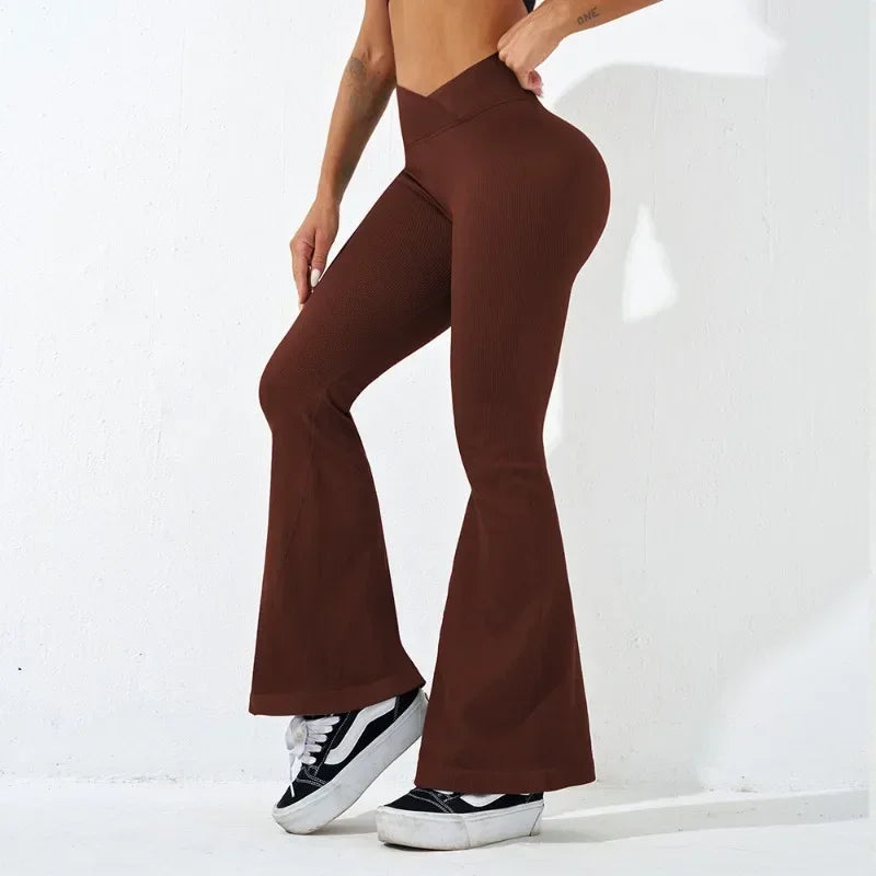 Leggins Donna Push up Vita Alta Pantaloni Sportivi Fitness Yoga Palestra Tuta