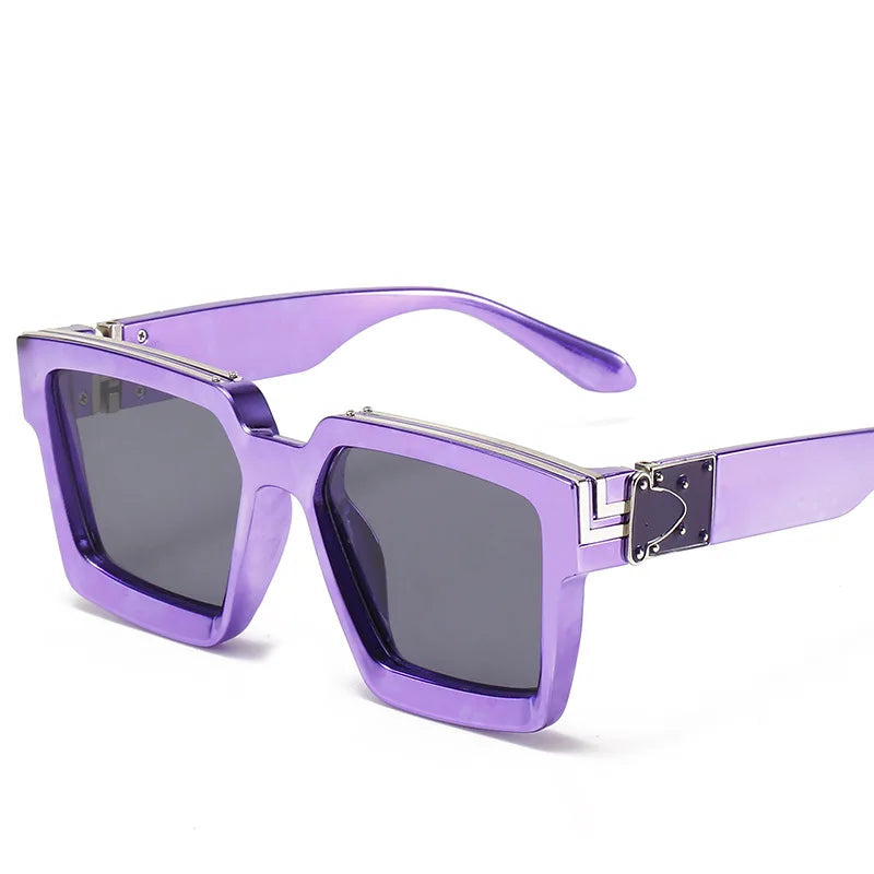 Damen Sonnenbrille Luxus Modische Herren Brille Vintage Pilotenbrille UV400