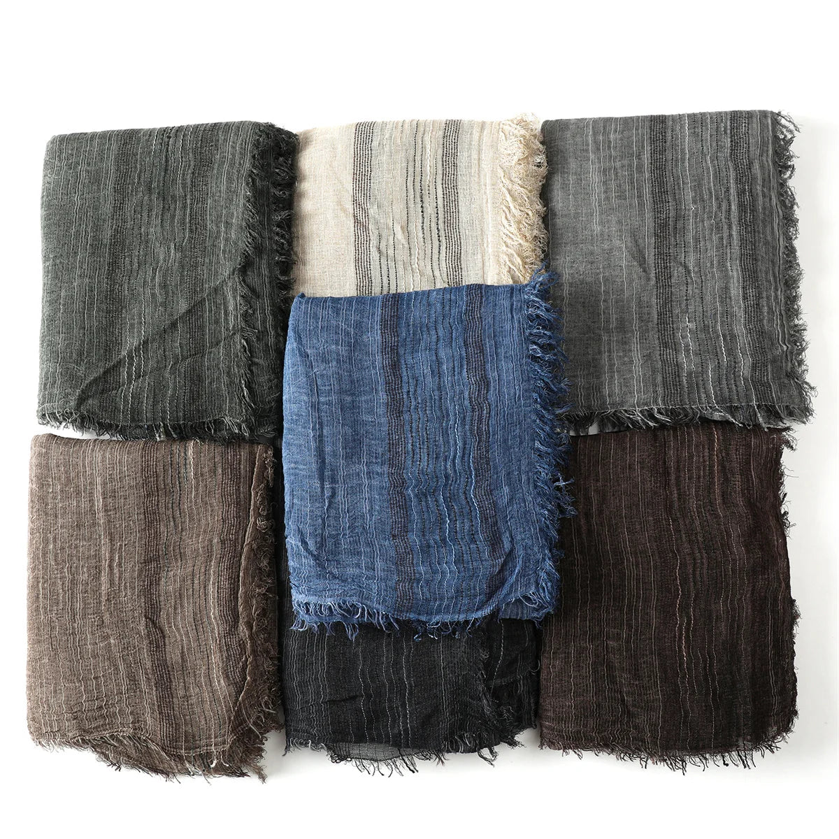 Herren Schal Herbstschal Stola Schlauchschal Halstuch Wollschal Strickschal Loop