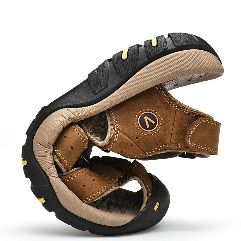 Männer Outdoor Sandalen Freizeitschuhe Strandschuhe Sandaletten Römersandalen