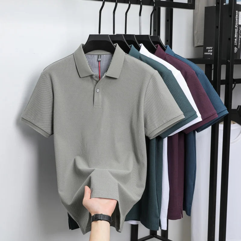 Herren Poloshirt POLO Shirt T-Shirt Kurzarm Zipper Hemd Fashion Polohemd Top NEU