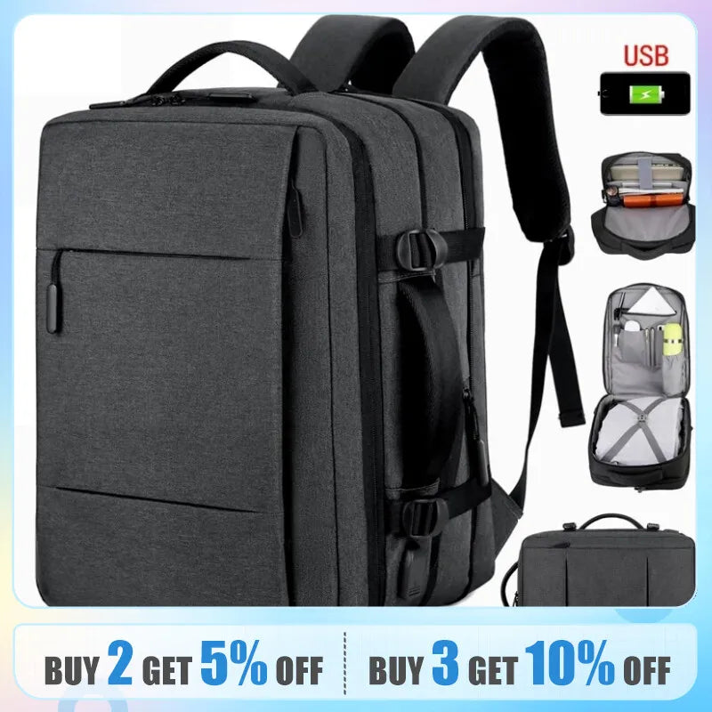 Reiserucksack Rucksack Laptoptasche RollTop Herren 20-35L Laptop Tasche Damen