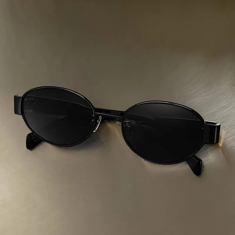 Damen Sonnenbrille Designer Luxus Brille Quadratische Übergröße Gläser Vintage