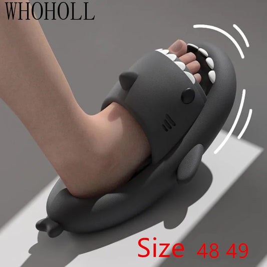 Shark Slippers Badelatschen Frauen Hausschuhe Anti-Rutsch Flip Flops Sandalen