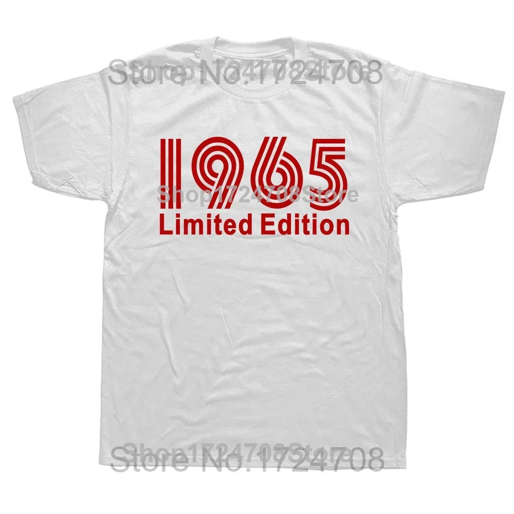 Herren T-Shirt Made In 1965 Shirt Unisex Streetwear Tank Top 100% Baumwolle