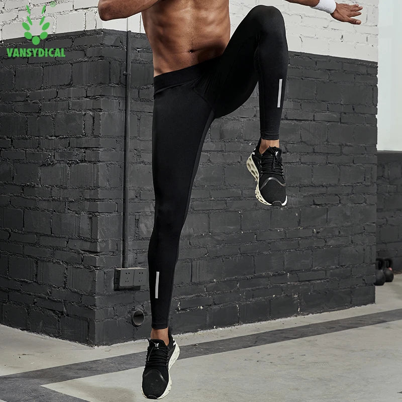 Herren Leggings Sporthose Jogginghose Trainingshose Lauf Hose Kompressionshose