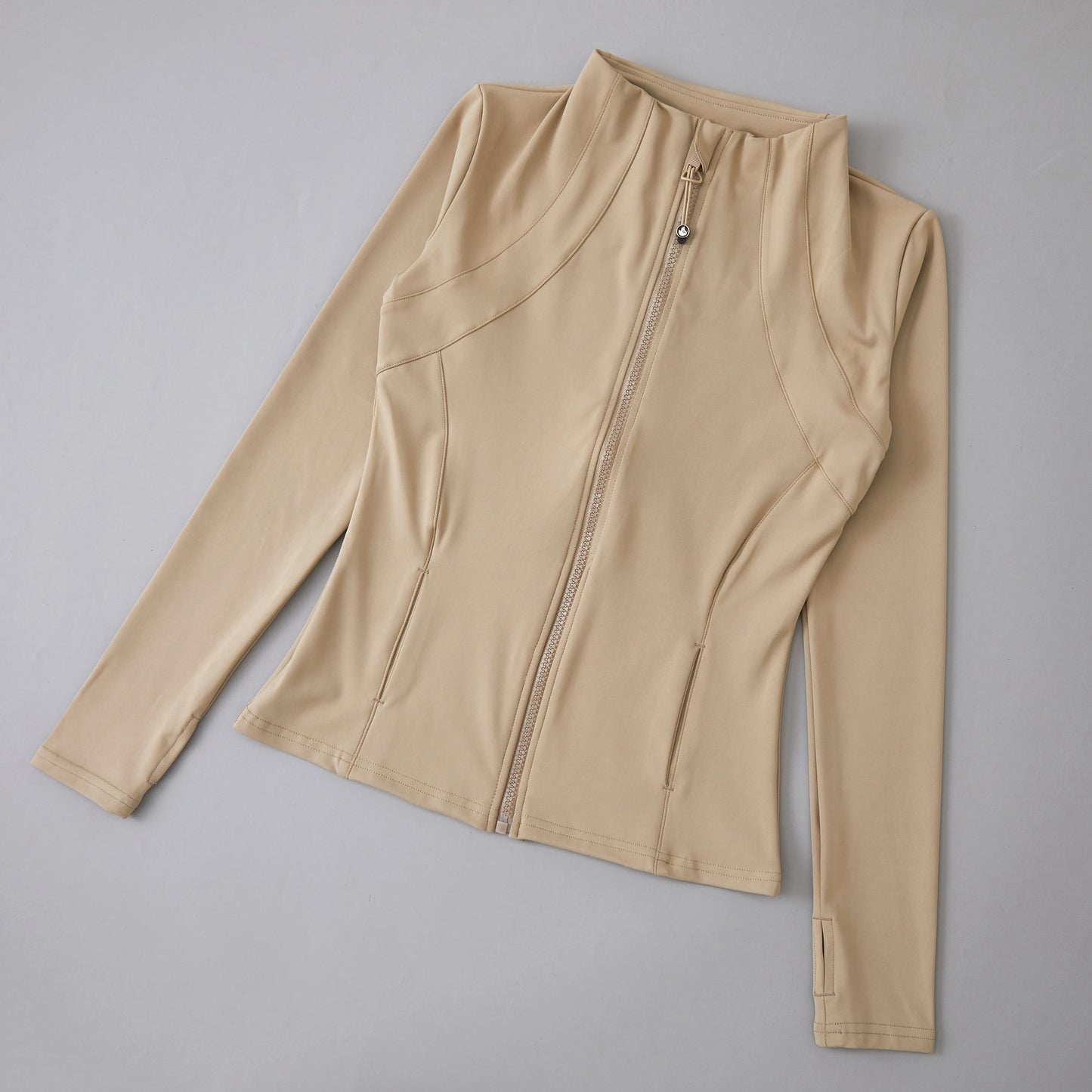Felpa Donna Giacca Sportiva Con Zip Tuta Maniche Lunghe Cappuccio Maglia Shirt