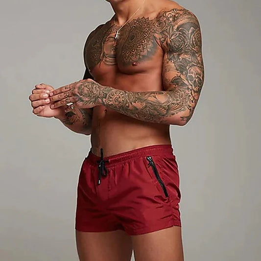 Herren Badehose Strandshorts Badeshorts Boxershorts Bademode Sommer Schwimmen