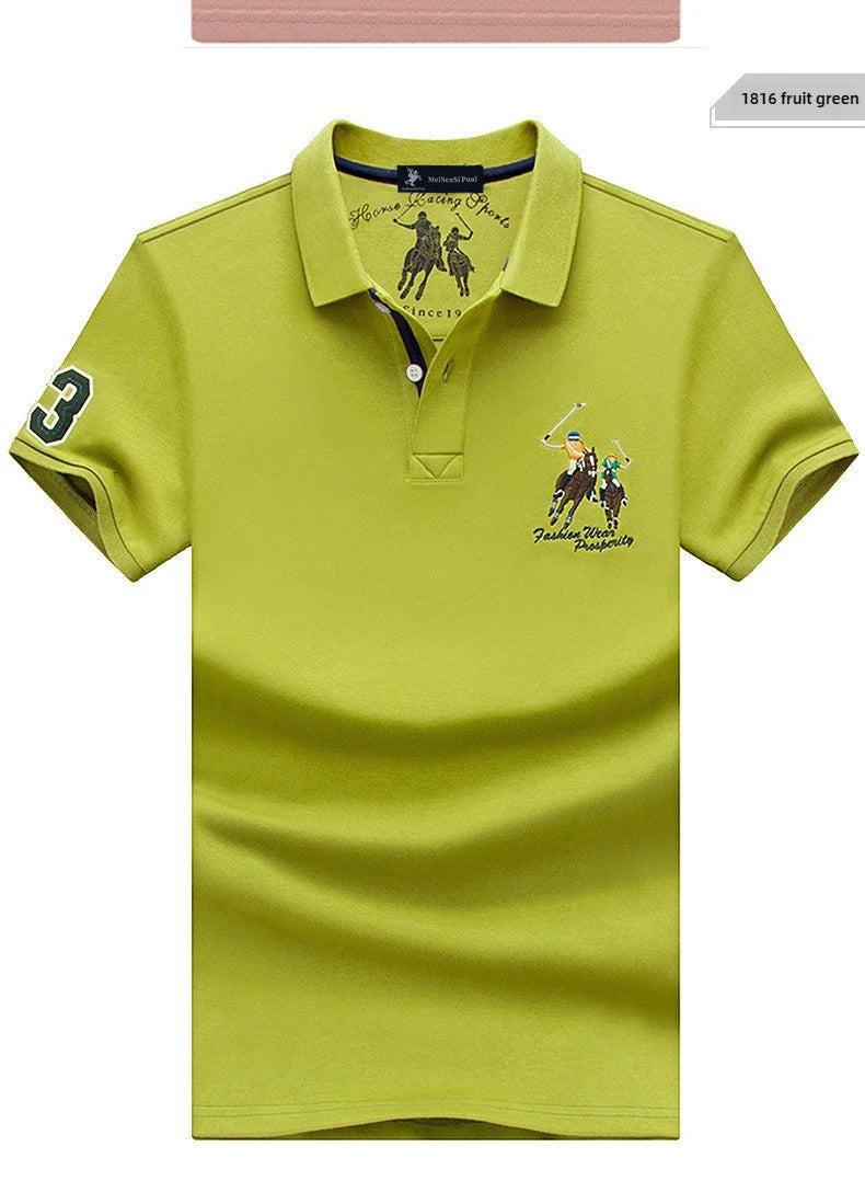 Herren Poloshirt POLO Shirt T-Shirt Kurzarm Hemd Polohemd Fashion Top