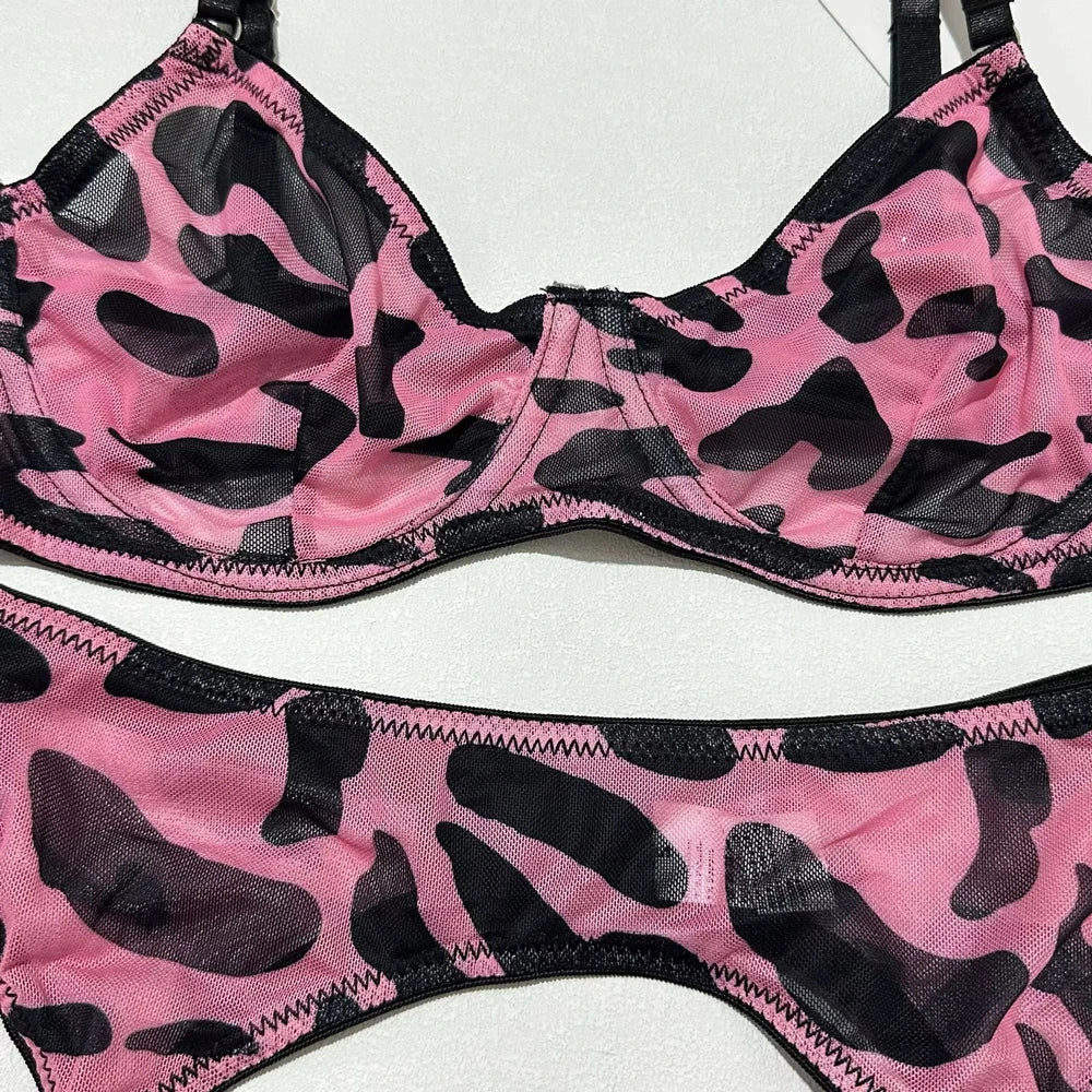 Push-Up Sexy BH-Set + Slip Unterwäsche Spitze Dessous Reizwäsche Tanga Schlüpfer