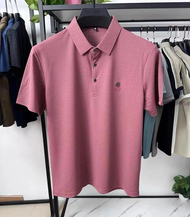 Herren Poloshirt POLO Shirt T-Shirt Kurzarm Zipper Hemd Fashion Polohemd Top NEU