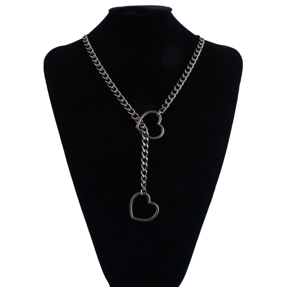 Sexy Halsband Harness Kette BH Gürtel  Punk Goth Frauen Bdsm Bondage Chocker