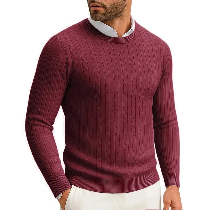 Herren Pullover Sweatshirt Leichter Pulli Sweater Shirt Langarmshirts
