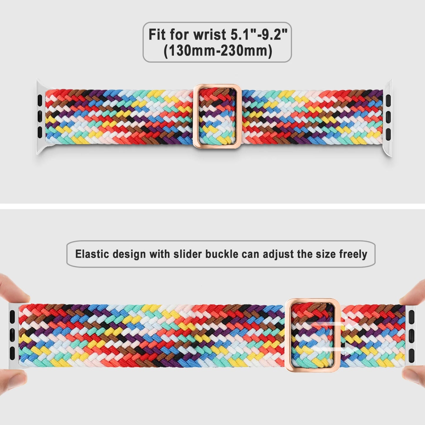 Sport Armband für Apple Watch Series 9 8 7 6 5 4 3 SE Ultra Silikon Band iWatch