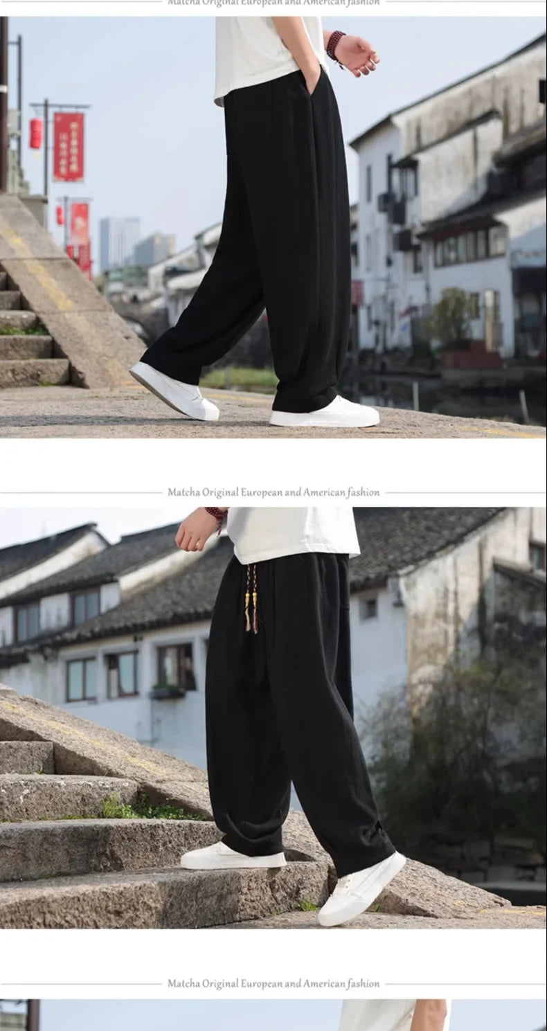 Männer Hose Haremshosen Pumphosen Pluderhosen Hosenrock Herrenrock Kilt Jogger