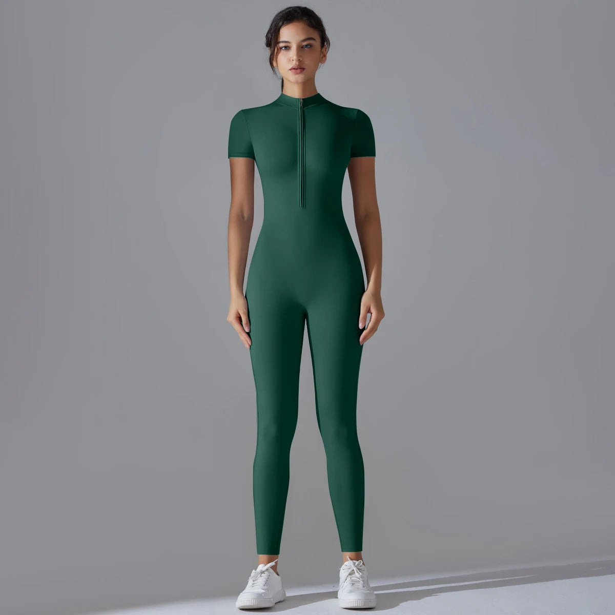 Tuta intera Sportiva Donna Rompers Pantaloni Yoga Palestra Sexy Jumpsuit Tutina
