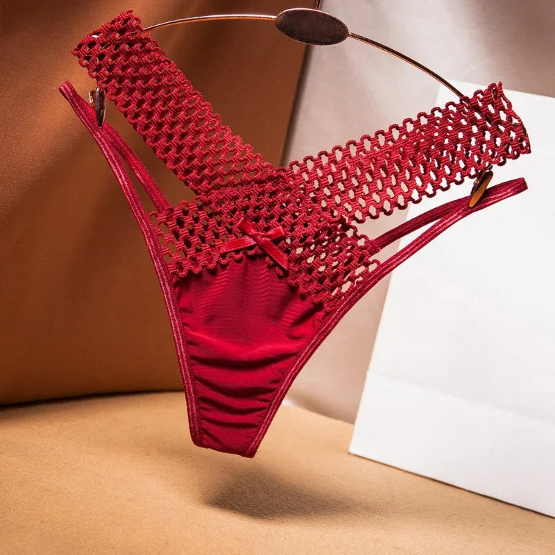 Frauen Tanga String Spitzen Höschen Sexy Schlüpfer Slip Dessous Unterwäsche