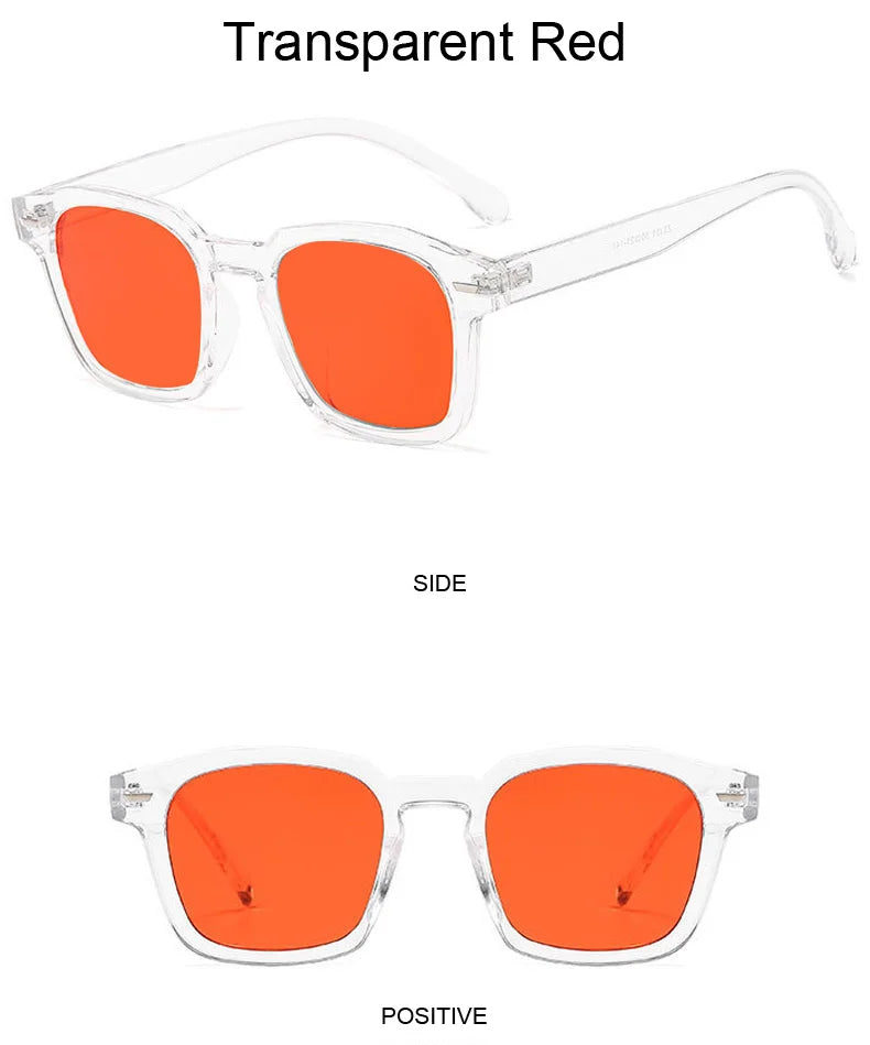 Damen Sonnenbrille Designer Luxus Brille Quadratische Übergröße Gläser Vintage