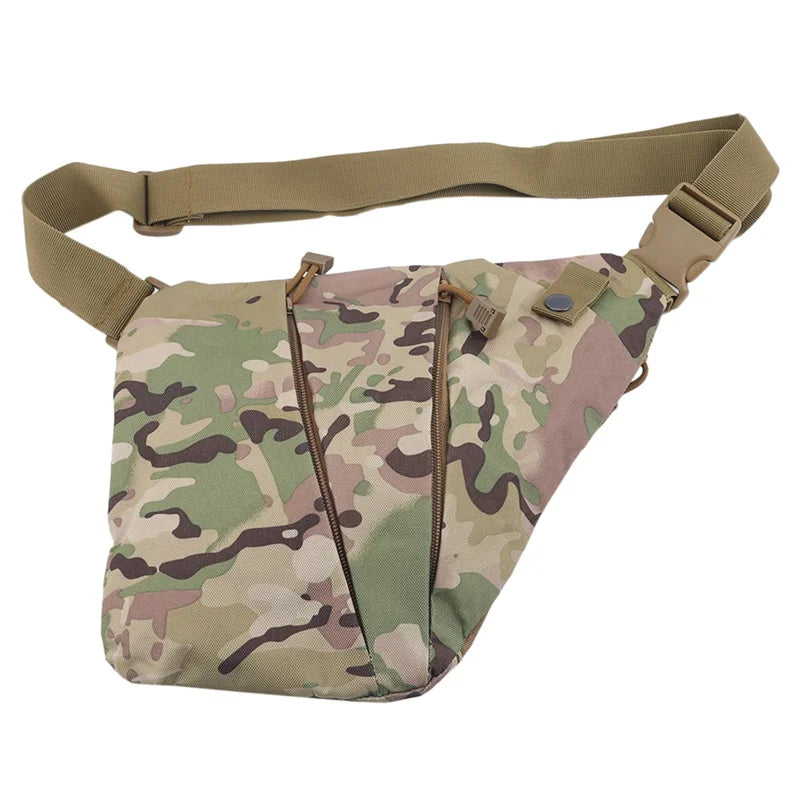 Borsa da petto Zaino Monospalla Marsupio Per Uomo Borsello Moto Fondina
