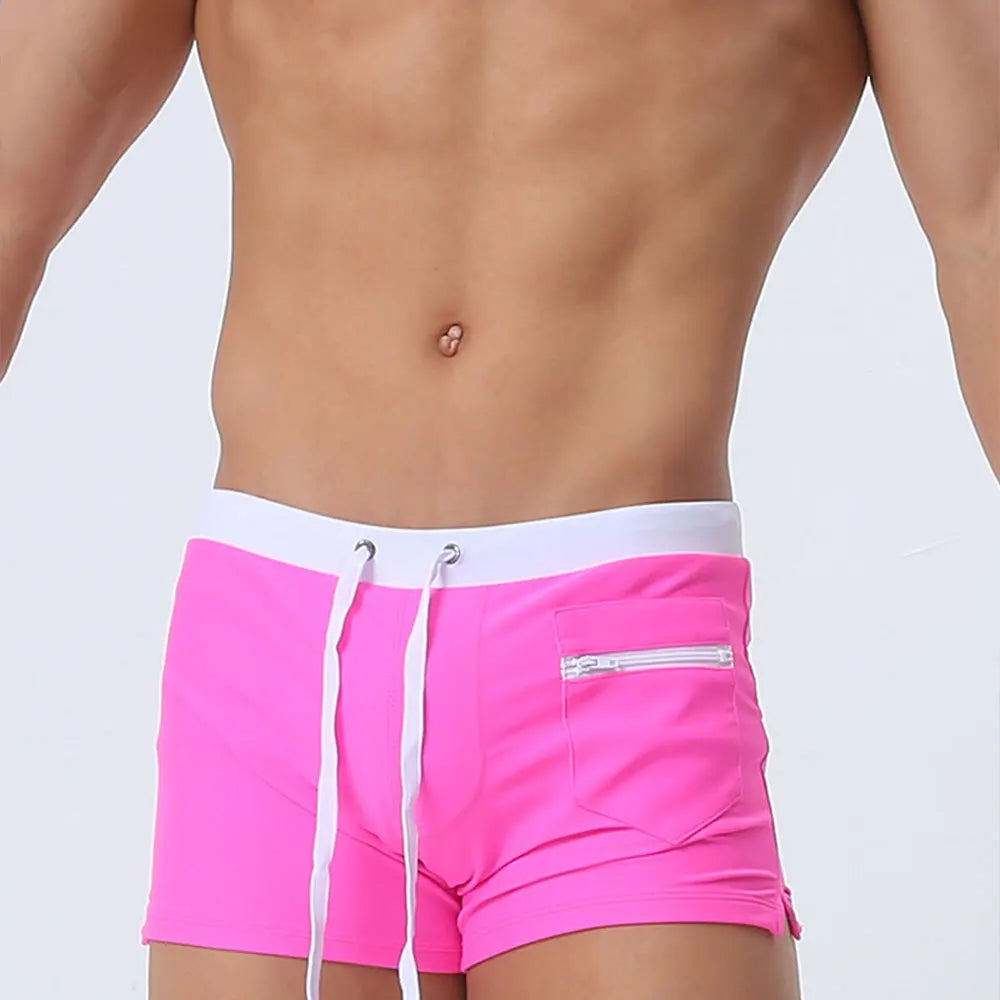 Herren Badehose Badeshorts Kurze Hose Shorts Schwimmhose 100% Polyester NEU
