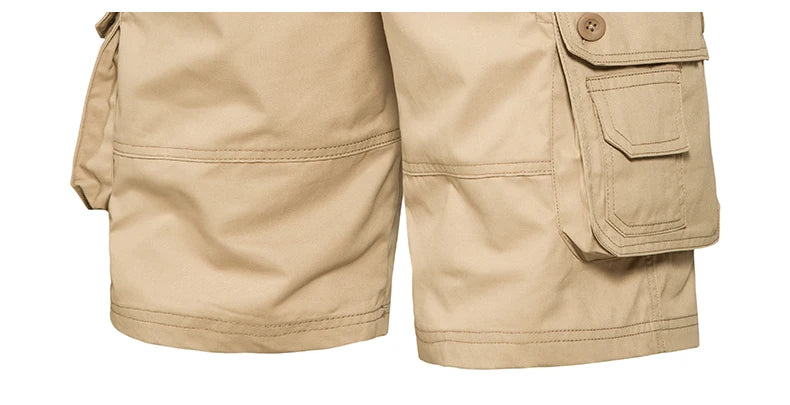 Herren knielange Shorts Bermuda Cargo Kurze Hose Herren Kurzehose Boxershorts