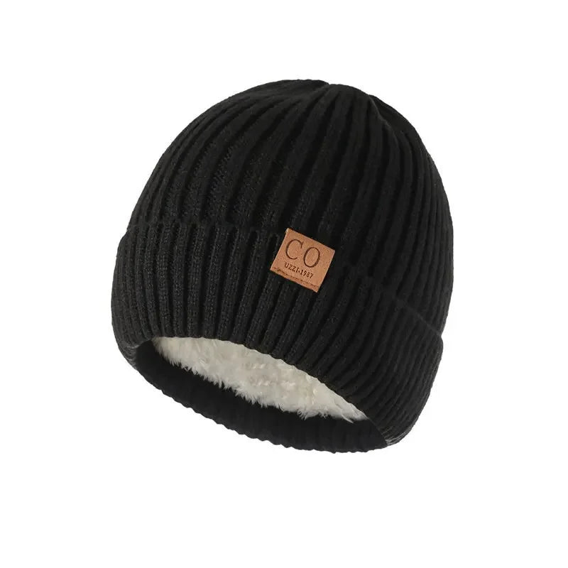 Warme Herren Damen Wintermütze Woll Mütze Fashion Strickmütze Kappe Hut Unisex