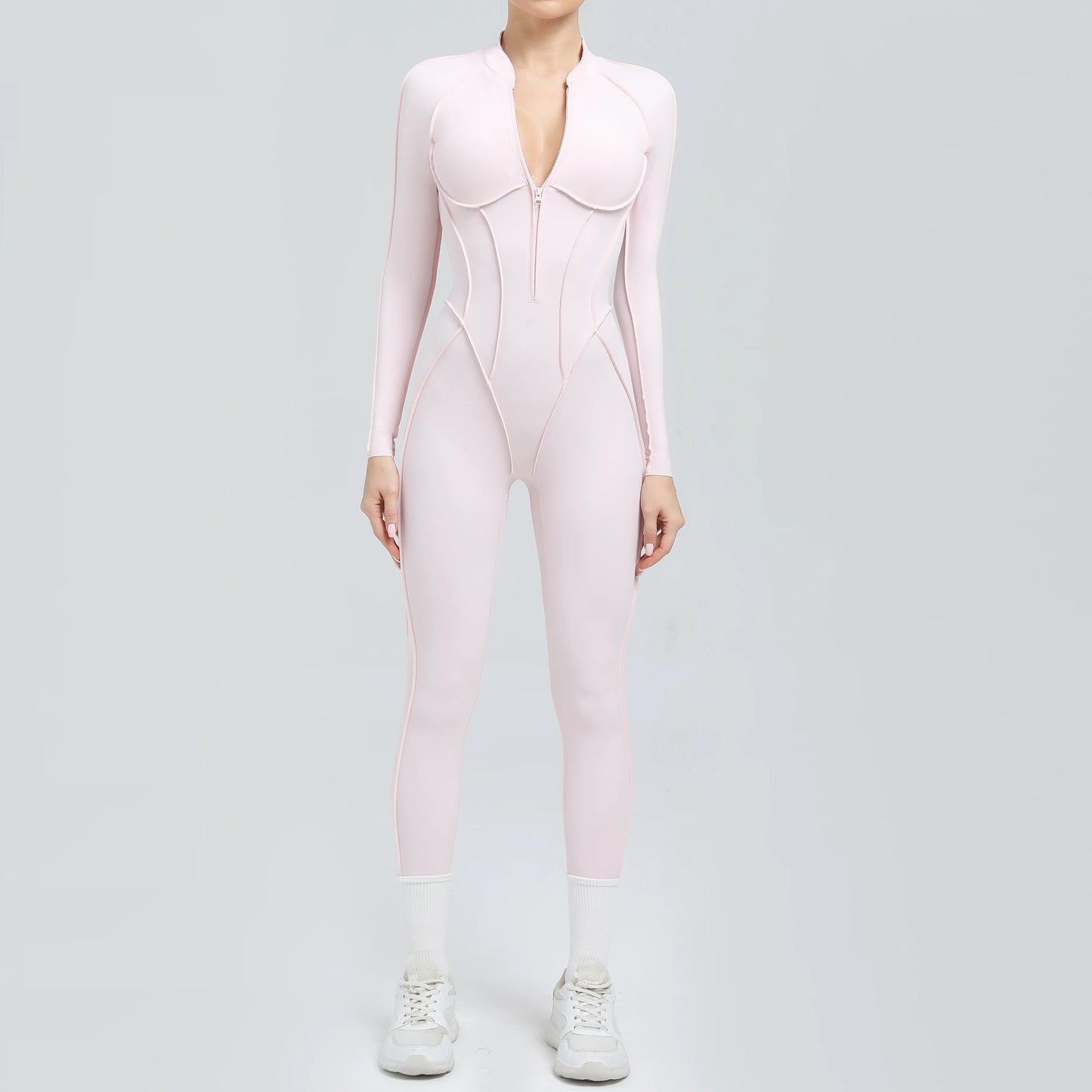 Yoga Fitness Overalls Jumpsuit Gym Stretch Leggings Jogging Anzug Top Push Up