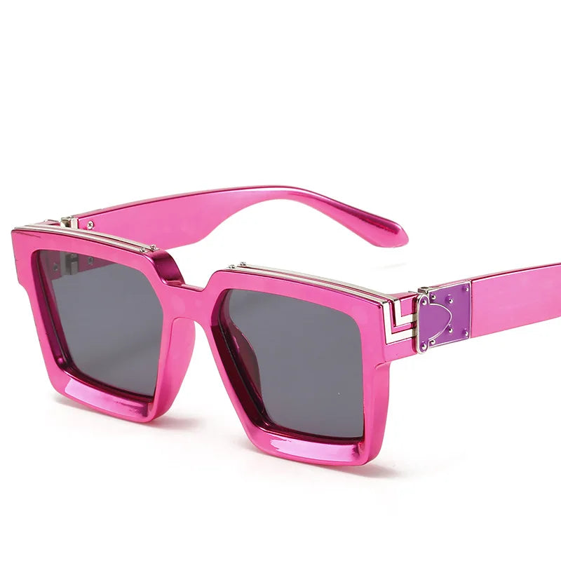 Damen Sonnenbrille Luxus Modische Herren Brille Vintage Pilotenbrille UV400