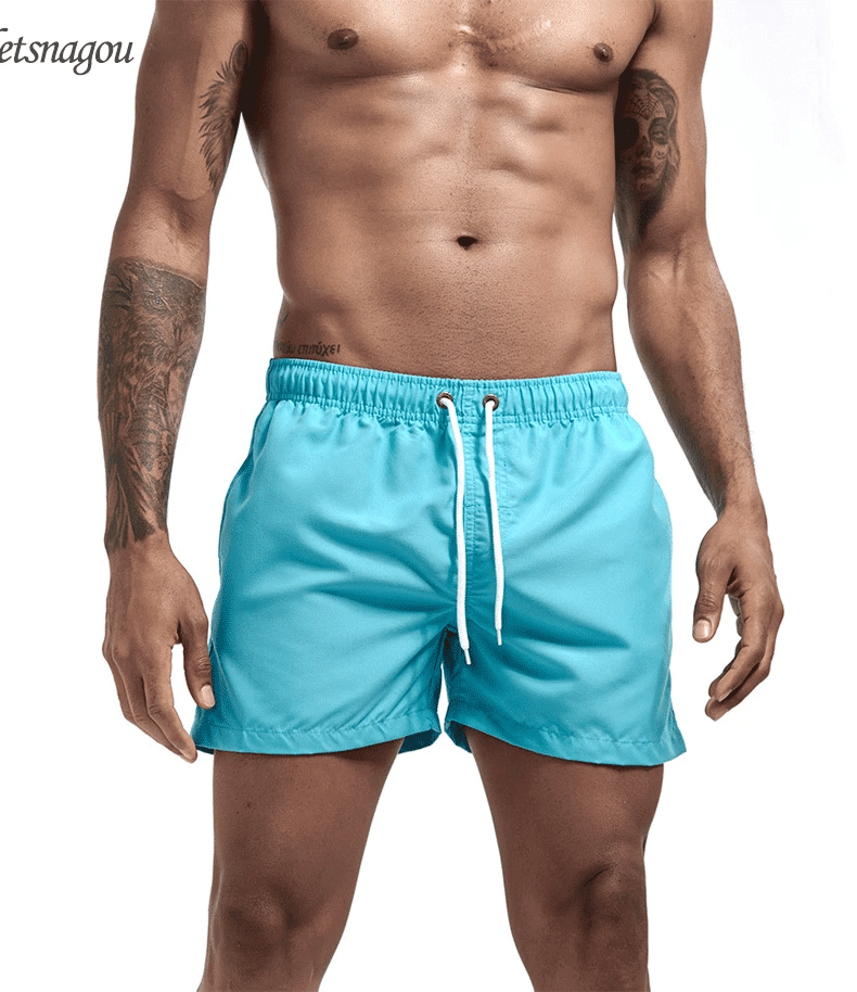 Herren Badehose Badeshort Kurze Hose Shorts Schwimmhose 100% Polyester NEU