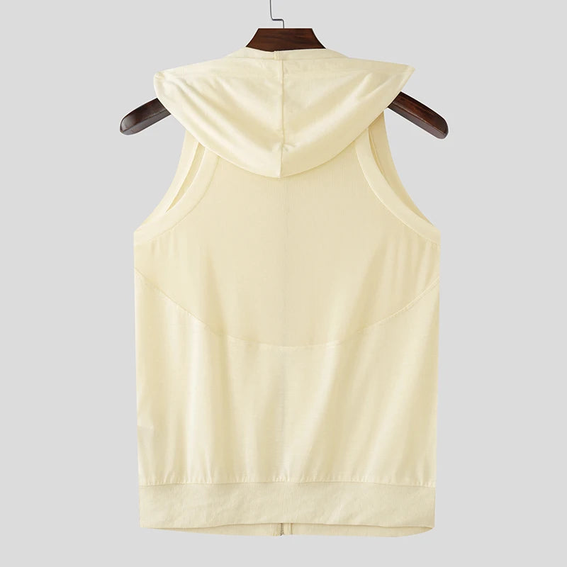 Herren Oberteil Ärmellos Tank Top Sexy Shirt Clubwear Muskel T-Shirt Unterhemd