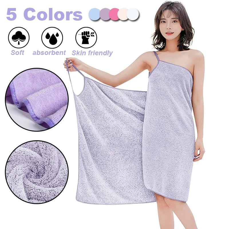 Saunatuch Damen Handtuch Saunakilt Sarong Kilt Wellness Sauna Klettverschluss