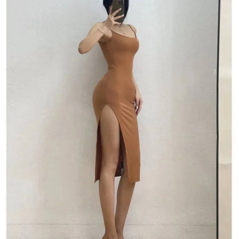 Frauen Kleid rückenfreies figurbetontes Partykleid Minikleid Bodycon Abendkleid