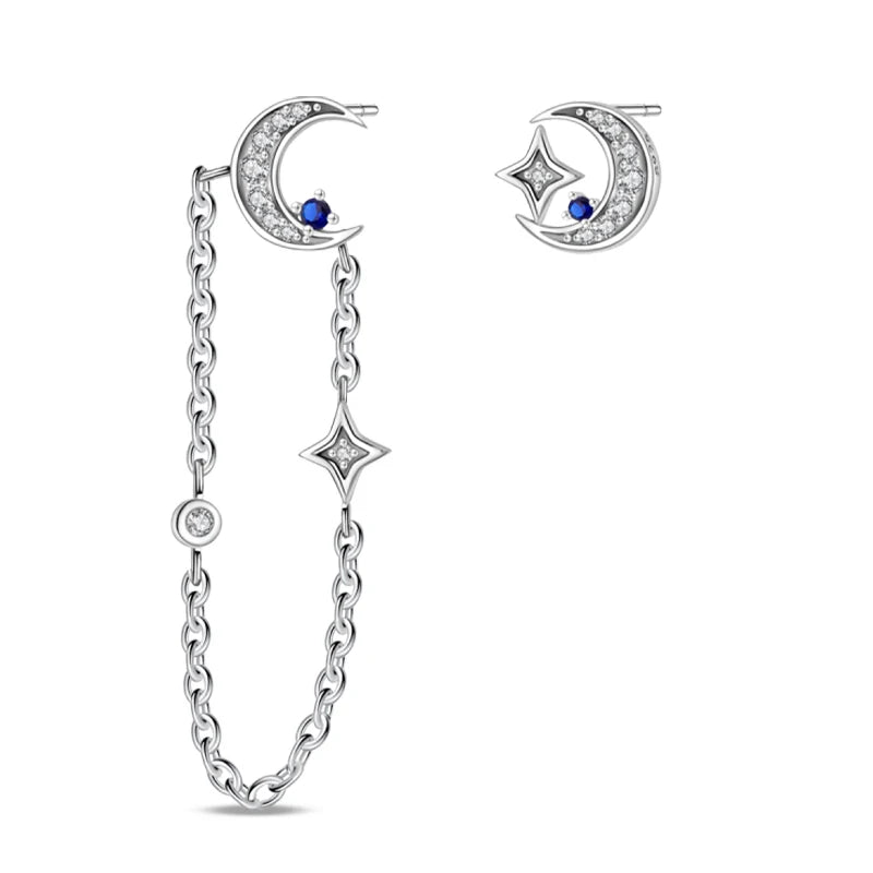 Creole Argento 925 Sterling Zirconi | Orecchini Eleganti Ipoallergenici Regalo