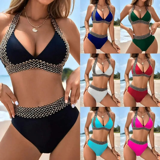 Costume da Bagno da Donna Sexy Bikini Piscina Brasiliano Slip Swimwear Swimsuit