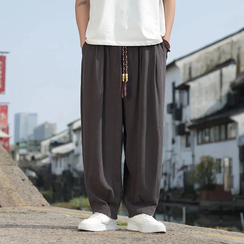 Männer Hose Haremshosen Pumphosen Pluderhosen Hosenrock Herrenrock Kilt Jogger