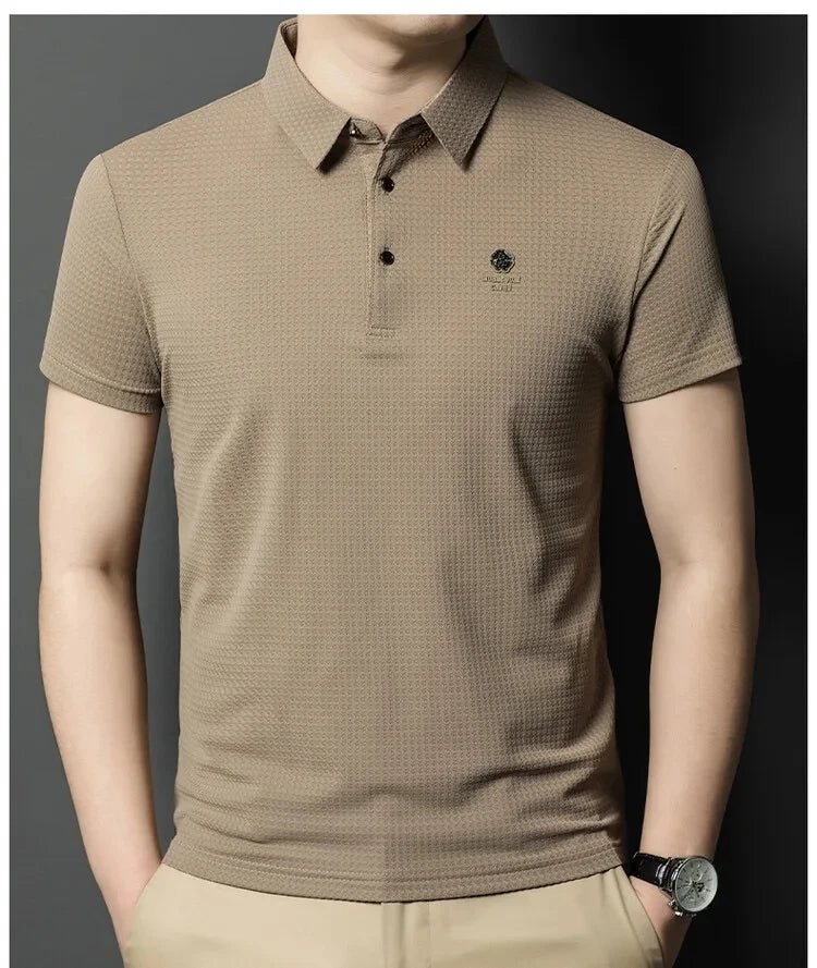 Herren Poloshirt POLO Shirt T-Shirt Kurzarm Zipper Hemd Fashion Polohemd Top NEU