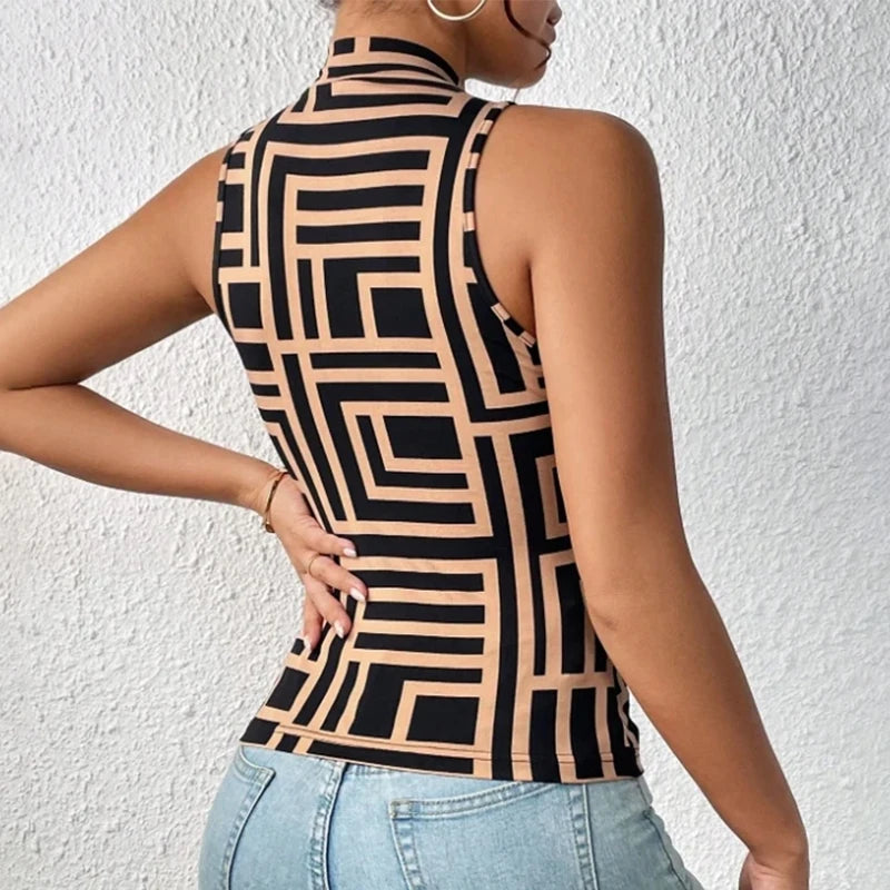 Damen Sexy rückenfrei Kurzarm Oberteil Tank Top Shirt Trägertop Spaghettiträger