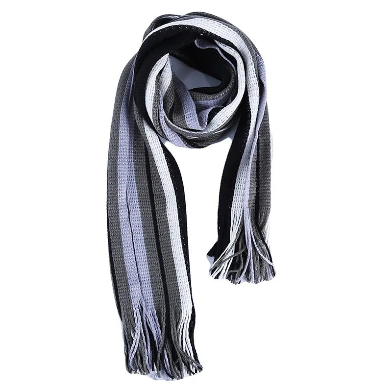 Herren Schal Winterschal Stola Schlauchschal Halstuch Wollschal Strickschal Loop